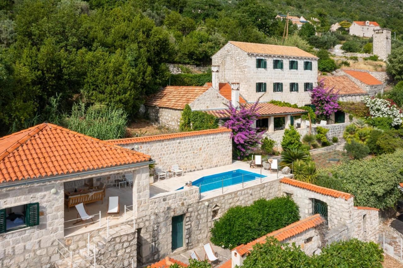 Villa Schola Brsečine Exterior foto